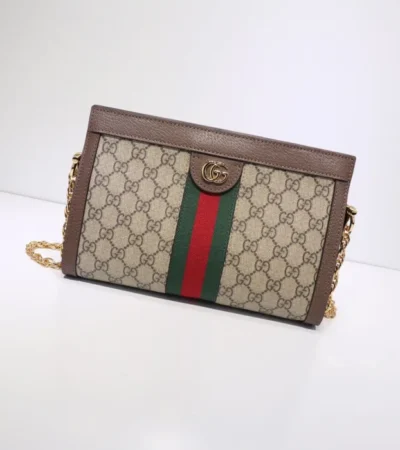 Replica GUCCI OPHIDIA GG SMALL SHOULDER BAG - Best Fake Designer Bags