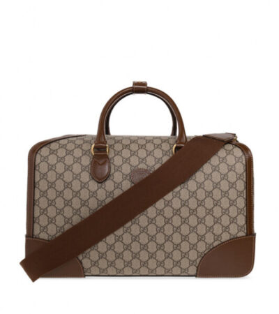 Replica GUCCI DUFFEL BAG  GG SUPREME CANVAS - Best Fake Designer Bags