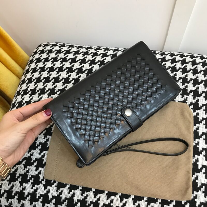 Replica Bottega Veneta Clutch Black - Best Fake Designer Bags