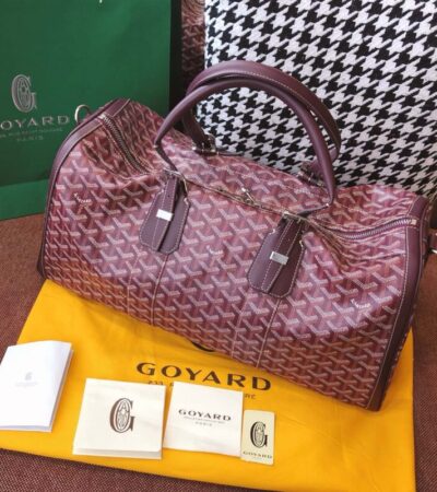Replica Goyard Boston 45 Bordeaux - Best Fake Designer Bags