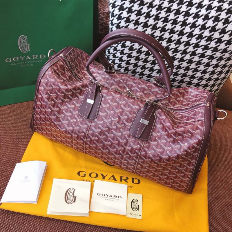 Replica Goyard Boston 45 Bordeaux - Best Fake Designer Bags
