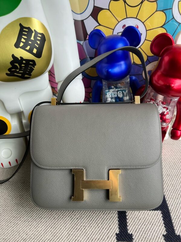 Replica Hermes Constance 18cm Grey - Best Fake Designer Bags