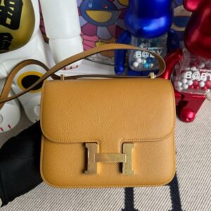 Replica Hermes Constance 18cm Brown - Best Fake Designer Bags