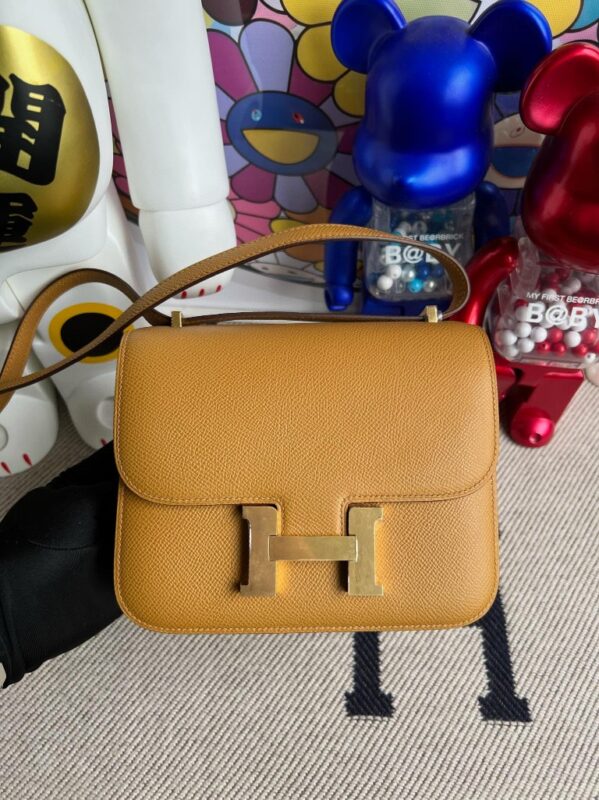 Replica Hermes Constance 18cm Brown - Best Fake Designer Bags