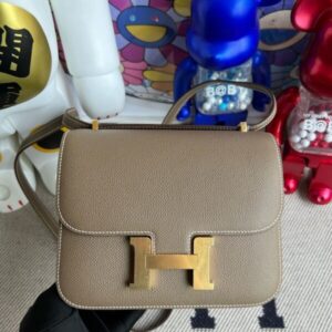Replica Hermes Constance 18cm Etoupe - Best Fake Designer Bags