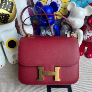 Replica Hermes Constance 24cm Red - Best Fake Designer Bags