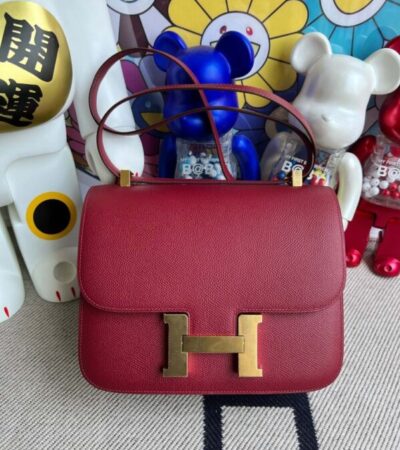 Replica Hermes Constance 24cm Red - Best Fake Designer Bags