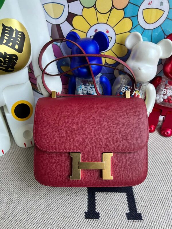 Replica Hermes Constance 24cm Red - Best Fake Designer Bags