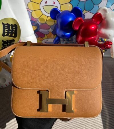 Replica Hermes Constance 24cm Brown - Best Fake Designer Bags