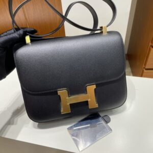 Replica Hermes Constance 24cm Black - Best Fake Designer Bags