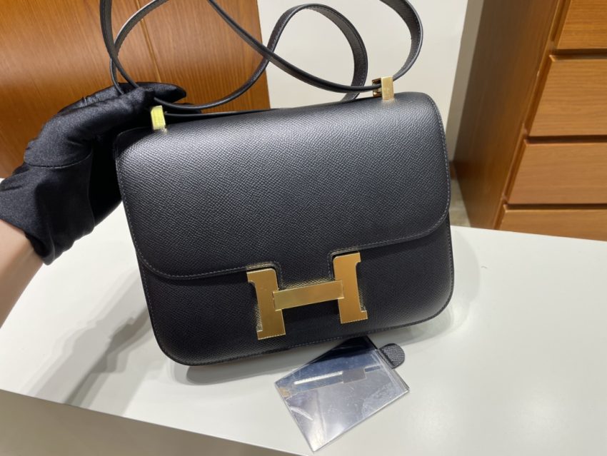 Replica Hermes Constance 24cm Black - Best Fake Designer Bags