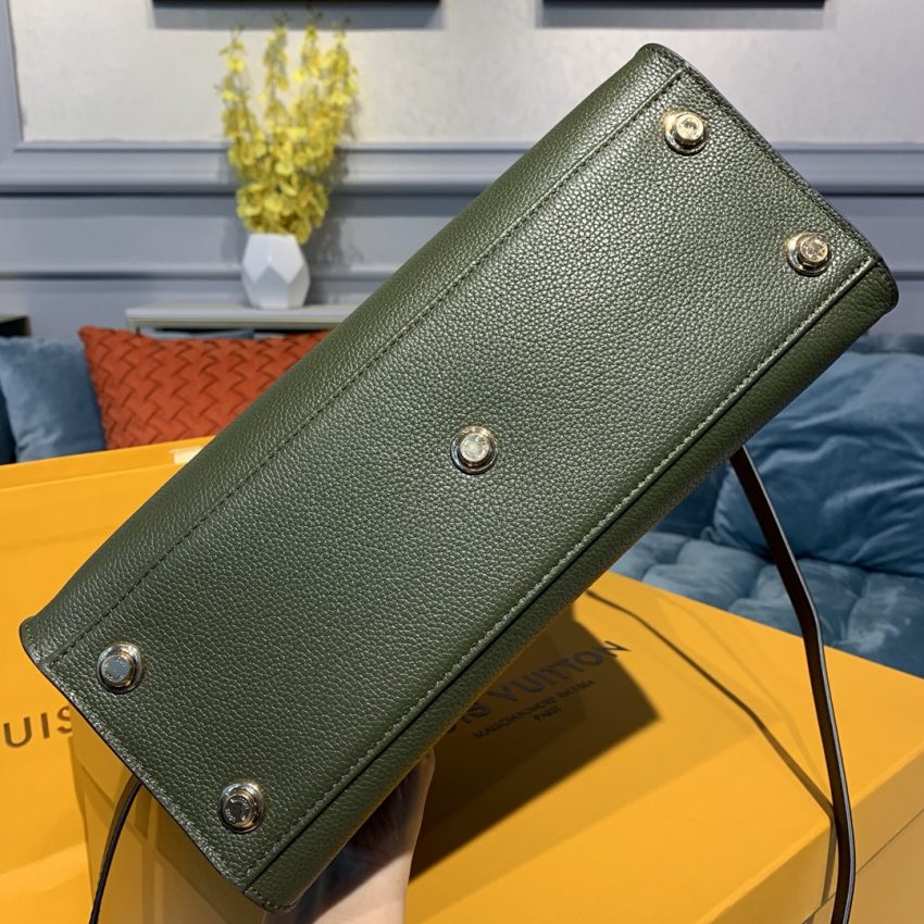 Replica Louis Vuitton On My Side Dark Green - top-rated replica designer bag