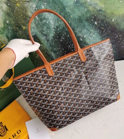 Replica Goyard Artois PM Brown - Best Fake Designer Bags