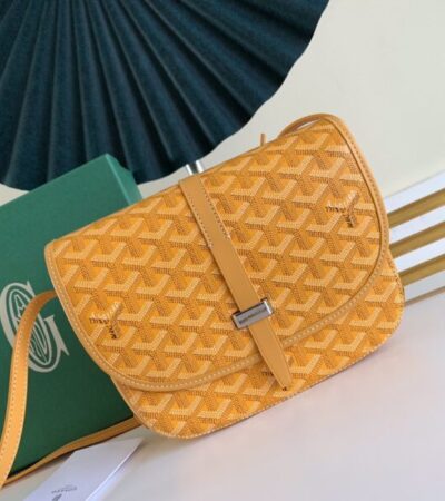 Replica Goyard Belvedere Yellow - Best Fake Designer Bags
