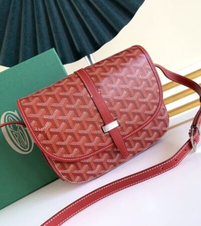 Replica Goyard Belvedere Red - Best Fake Designer Bags