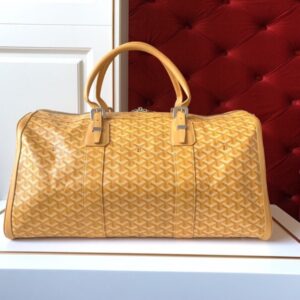 Replica Goyard Boston 45 Yellow - Best Fake Designer Bags