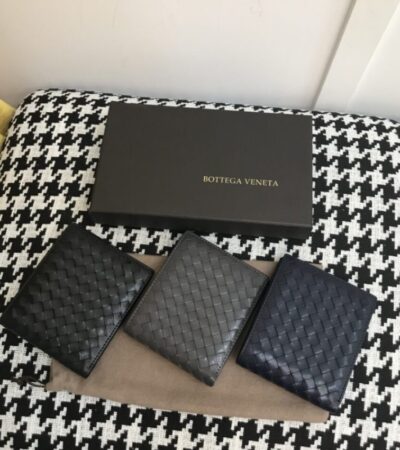 Replica Bottega Veneta Intrecciato Bi-Fold Wallet - Best Fake Designer Bags