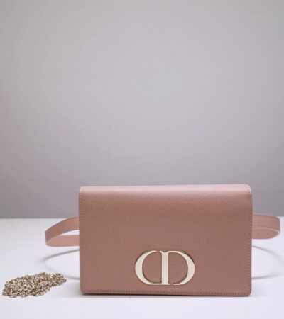 Replica Dior 30 Montaigne Pouch Pink - Best Fake Designer Bags