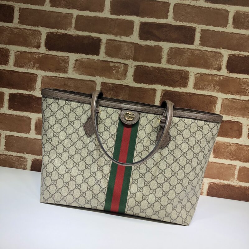 Replica Gucci Ophidia Medium Tote Beige - Best Fake Designer Bags