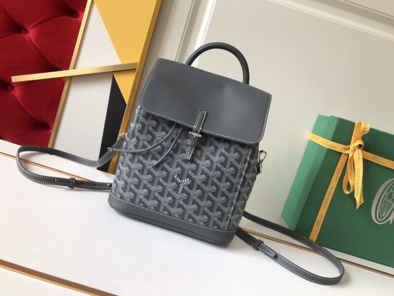 Replica Goyard Alpi Mini Backpack Grey - Best Fake Designer Bags