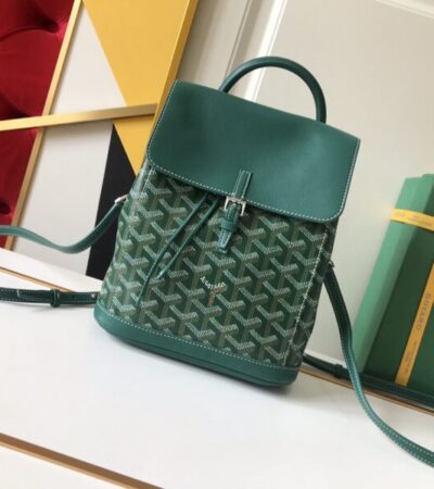 Replica Goyard Alpi Mini Backpack Green - Best Fake Designer Bags