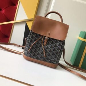 Replica Goyard Alpi Mini Backpack Brown - Best Fake Designer Bags