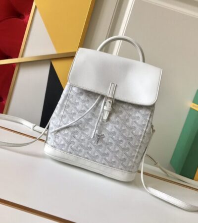 Replica Goyard Alpi Mini Backpack White - Best Fake Designer Bags