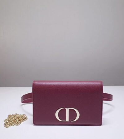Replica Dior 30 Montaigne Pouch Red - Best Fake Designer Bags