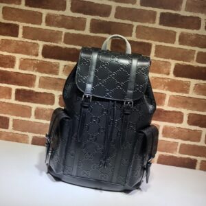 Replica Gucci  Medium Backpack Full Black - Best Fake Designer Bags