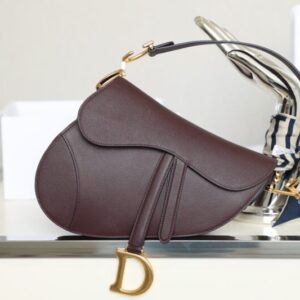 Replica Dior Saddle Bag Bordeaux - Best Fake Designer Bags