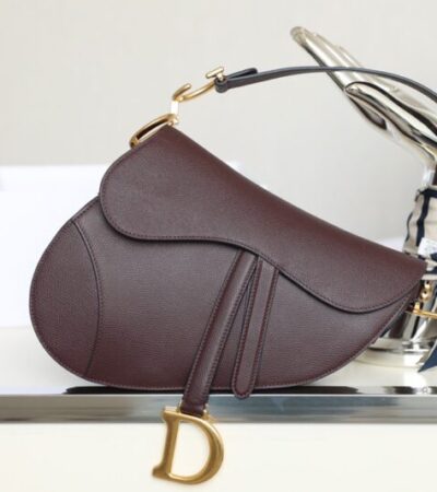 Replica Dior Saddle Bag Bordeaux - Best Fake Designer Bags