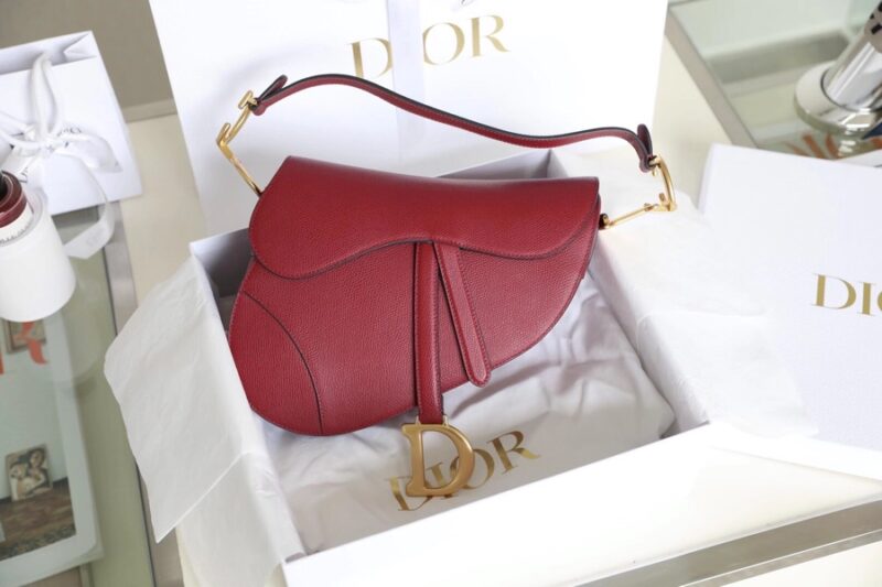 Replica Dior Saddle Bag  Red - Best Fake Designer Bags