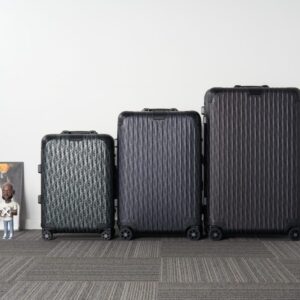 Replica Rimowa & Dior Suitcase Black - Best Fake Designer Bags