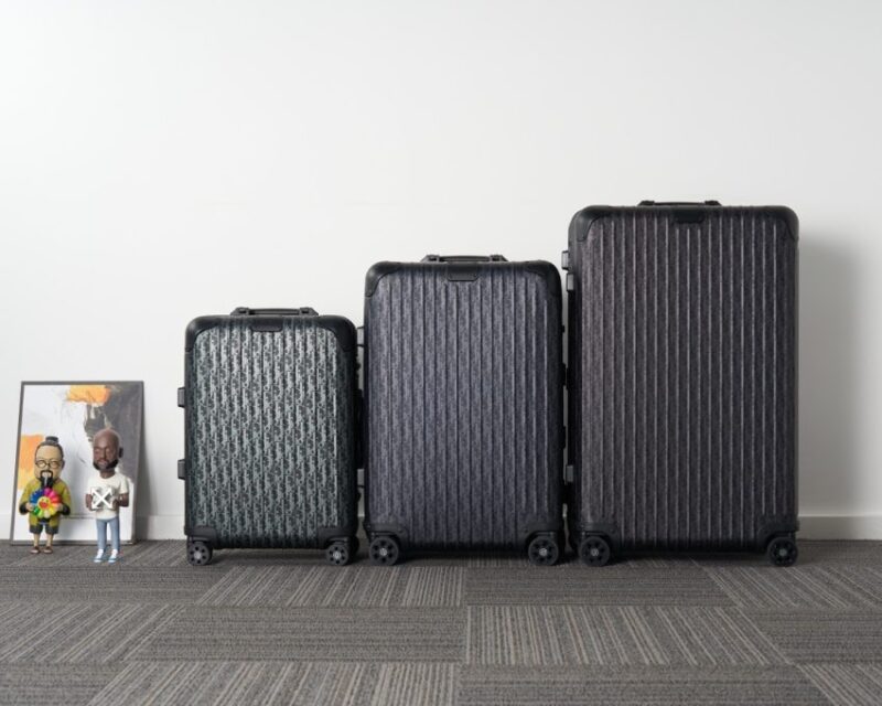Replica Rimowa & Dior Suitcase Black - Best Fake Designer Bags