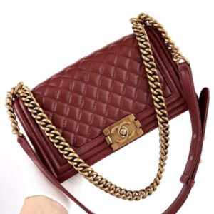 Replica CHANEL Le Boy Red - Best Fake Designer Bags