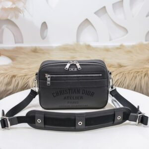 Replica Dior Safari Bag with Strap Black - Best Fake Designer Bags