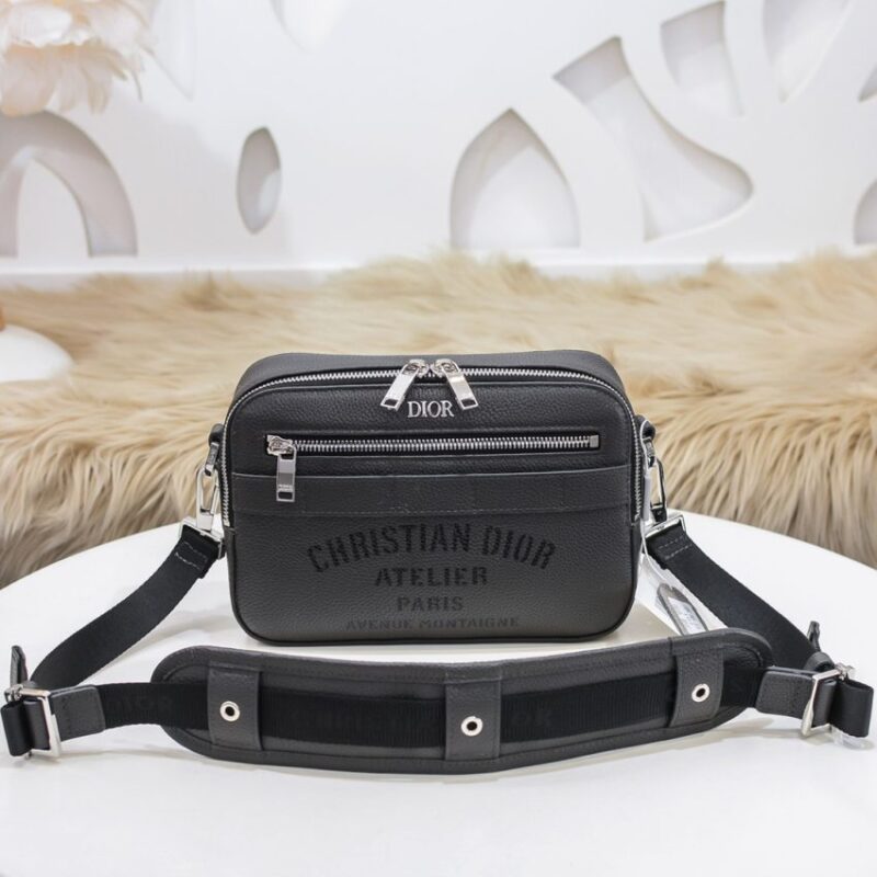 Replica Dior Safari Bag with Strap Black - Best Fake Designer Bags