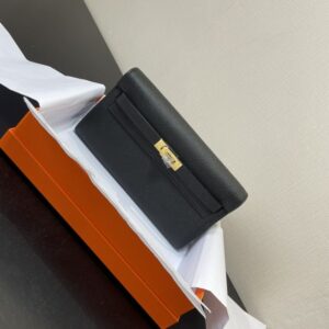 Replica Hermes Kelly Elan Black - Best Fake Designer Bags