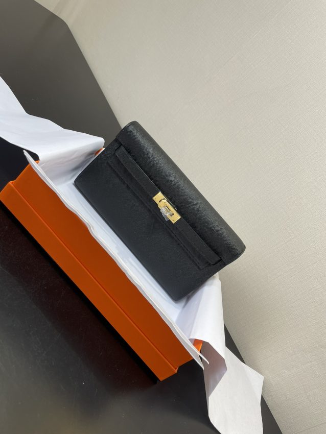 Replica Hermes Kelly Elan Black - Best Fake Designer Bags