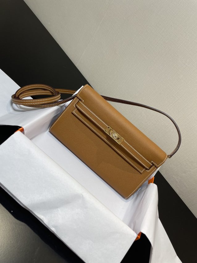 Replica Hermes Kelly Elan Brown - Best Fake Designer Bags