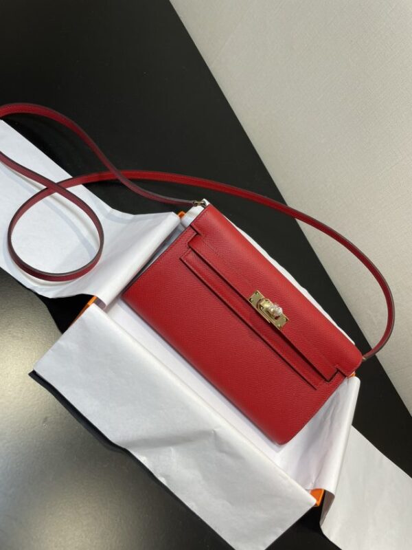 Replica Hermes Kelly Elan Red - Best Fake Designer Bags