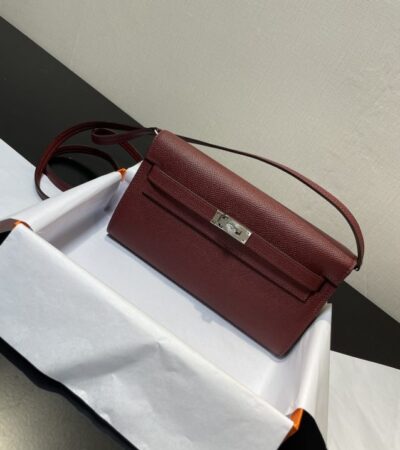 Replica Hermes Kelly Elan Bordeaux - Best Fake Designer Bags