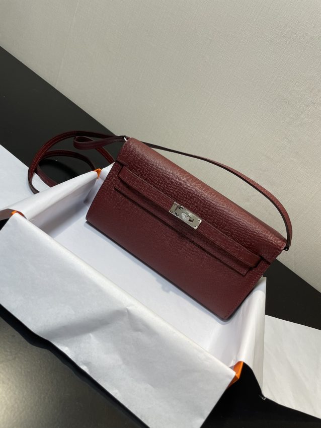 Replica Hermes Kelly Elan Bordeaux - Best Fake Designer Bags