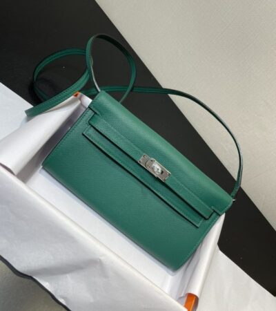 Replica Hermes Kelly Elan Green - Best Fake Designer Bags