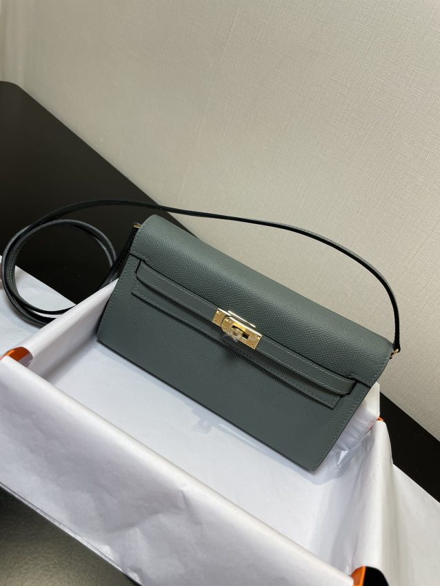 Replica Hermes Kelly Elan Mint Green - Best Fake Designer Bags