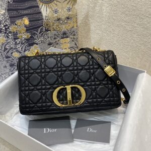Replica Dior Caro Bag Black - Best Fake Designer Bags