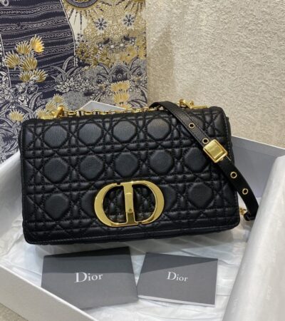 Replica Dior Caro Bag Black - Best Fake Designer Bags
