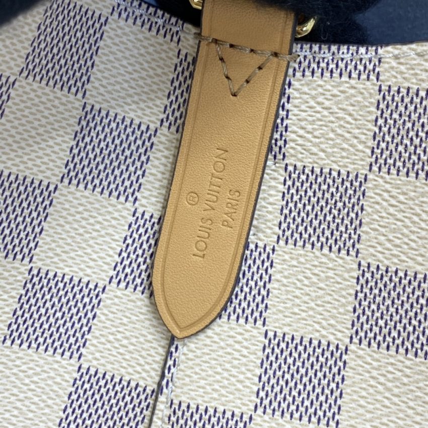 Replica Louis Vuitton NeoNoe BB White Grid 7 Replica Louis Vuitton NeoNoe BB White Grid - premium 1:1 fake handbag model