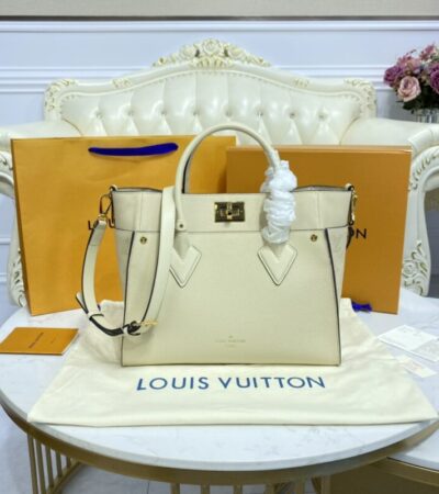 Replica Louis Vuitton On My Side All White - Best Fake Designer Bags