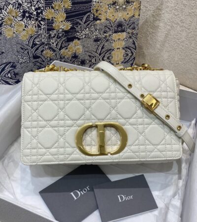 Replica Dior Caro Bag White - Best Fake Designer Bags